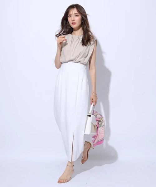 エアリートップスカットワンピース 予めご了承ください