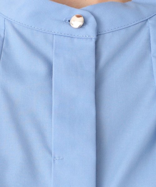 【洗える】タックデザインペプラムブラウス 人気・おすすめ｜使いやすい・旅行におすすめ 品質保証 全国発送 在庫限り