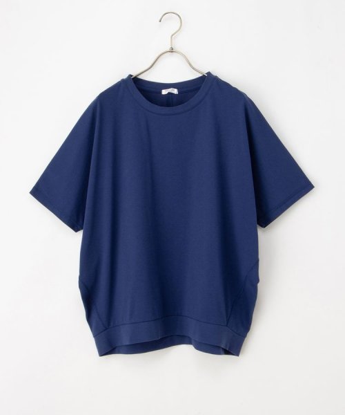 きれいめドルマンＴシャツ トップス Ｔシャツ レディース 半袖 ハニさら 接触冷感 人気・おすすめ｜使いやすい・旅行におすすめ 品質保証 全国発送 日本国内発送・最短翌日お届け
