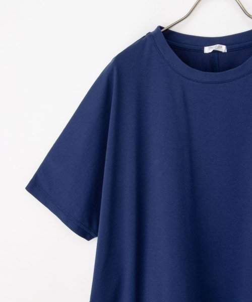 きれいめドルマンＴシャツ トップス Ｔシャツ レディース 半袖 ハニさら 接触冷感 人気・おすすめ｜使いやすい・旅行におすすめ 品質保証 全国発送 日本国内発送・最短翌日お届け