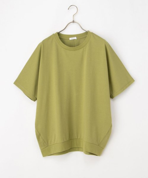 きれいめドルマンＴシャツ トップス Ｔシャツ レディース 半袖 ハニさら 接触冷感 人気・おすすめ｜使いやすい・旅行におすすめ 品質保証 全国発送 日本国内発送・最短翌日お届け