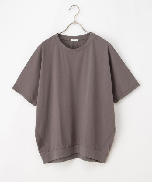 きれいめドルマンＴシャツ トップス Ｔシャツ レディース 半袖 ハニさら 接触冷感 人気・おすすめ｜使いやすい・旅行におすすめ 品質保証 全国発送 日本国内発送・最短翌日お届け