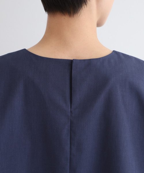 【洗える／UVケア／接触冷感／SETUP可能】ブロード素材フレンチブラウス  L1281299296(9724円)