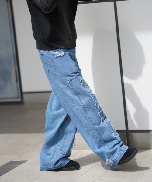 DISCOVERED×GIDEAL×JW WKnee Bone Denim PANTS デニムパンツ XUR1850187264(14300円)
