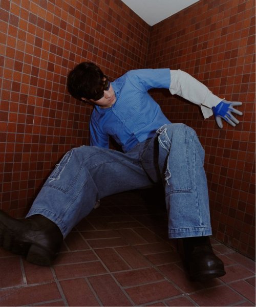 DISCOVERED×GIDEAL×JW WKnee Bone Denim PANTS デニムパンツ XUR1850187264(14300円)