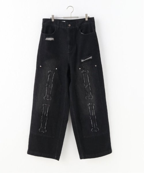 DISCOVERED×GIDEAL×JW WKnee Bone Denim PANTS デニムパンツ XUR1850187264(14300円)