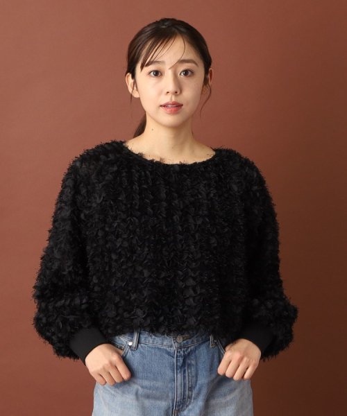 provoke（プロヴォーク）【別注】 フワラーモチーフブラウス クールマックスブレンド鹿の子地シャツ N1404583782(10725円)