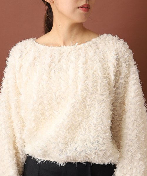 provoke（プロヴォーク）【別注】 フワラーモチーフブラウス クールマックスブレンド鹿の子地シャツ N1404583782(10725円)