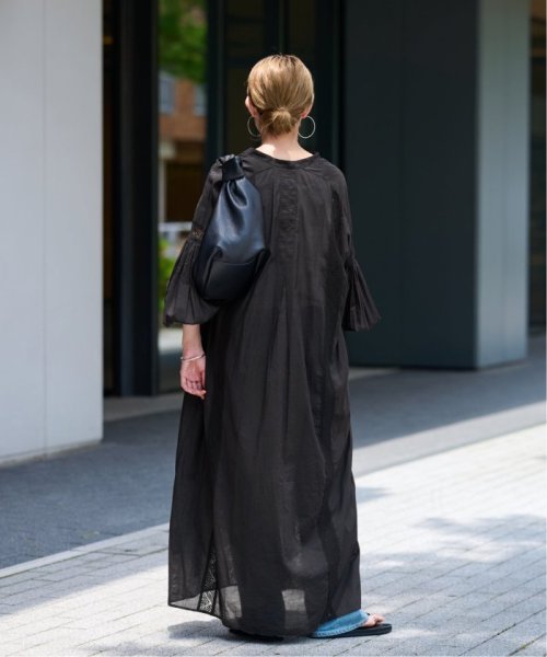 ファインボイルシームレースカフタンワンピース FRAMeWORK 着用サイズ： 手洗い可能