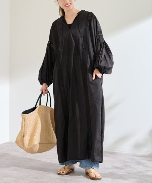 ファインボイルシームレースカフタンワンピース FRAMeWORK 着用サイズ： 手洗い可能