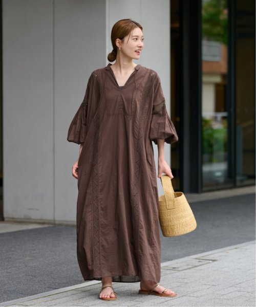 ファインボイルシームレースカフタンワンピース FRAMeWORK 着用サイズ： 手洗い可能