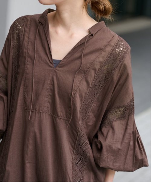 ファインボイルシームレースカフタンワンピース FRAMeWORK 着用サイズ： 手洗い可能