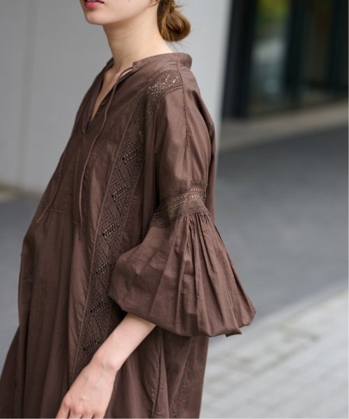 ファインボイルシームレースカフタンワンピース FRAMeWORK 着用サイズ： 手洗い可能