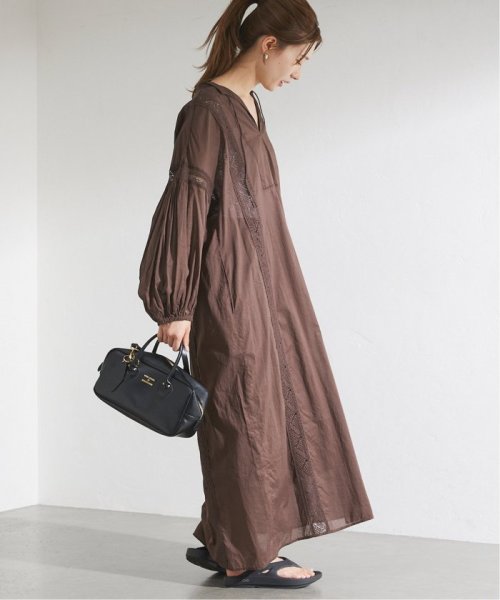 ファインボイルシームレースカフタンワンピース FRAMeWORK 着用サイズ： 手洗い可能