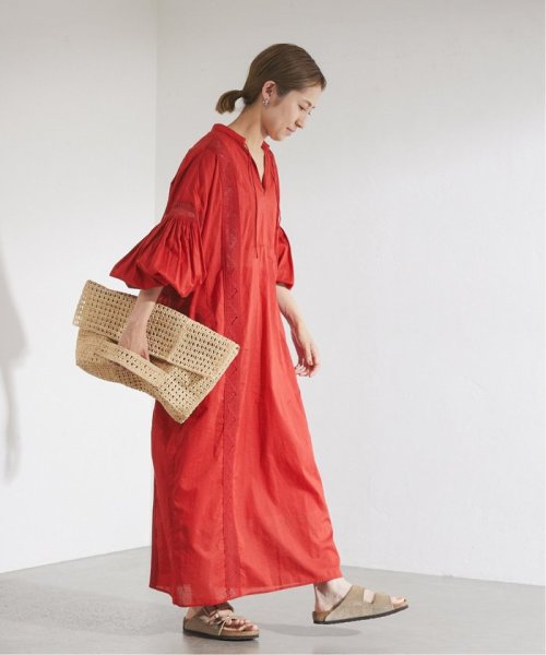 ファインボイルシームレースカフタンワンピース FRAMeWORK 着用サイズ： 手洗い可能