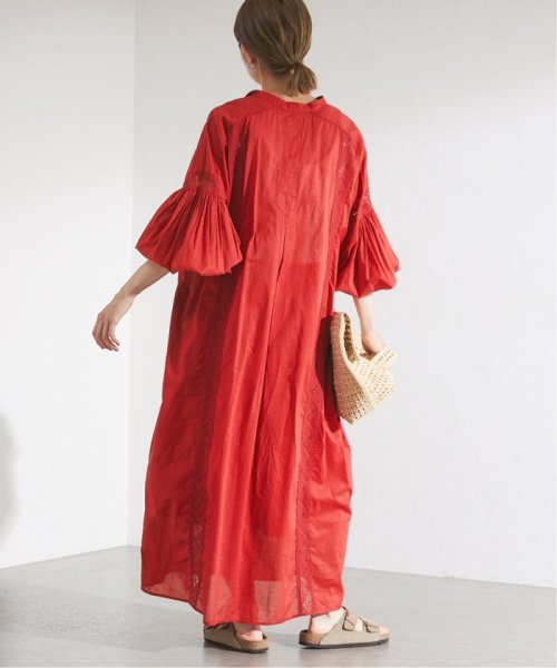 ファインボイルシームレースカフタンワンピース FRAMeWORK 着用サイズ： 手洗い可能