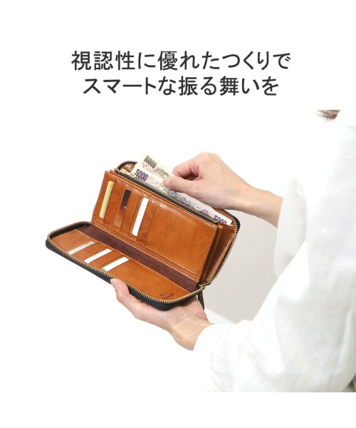 ネルド 財布 長財布 NELD 本革 大容量 オシャレ レザー ラウンドファスナー お札 小銭入れあり カード入れ 多い 大きめ PUEBRO AN143 