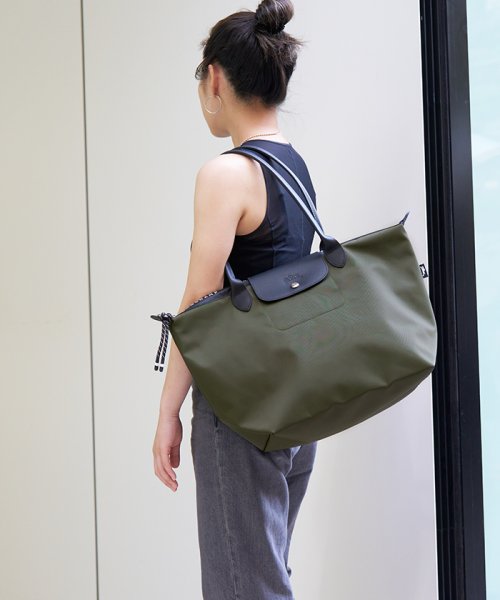 LONGCHAMP ロンシャン LE PLIAGE ENERGY L ル プリアージュ エナジー トート バッグ A4可 Lサイズ 