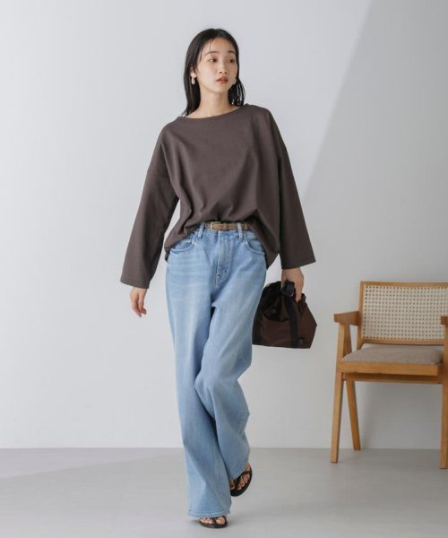 Le minor/PETIT COPAIN minor ルミノア Le チャコール エクリュ ピンク