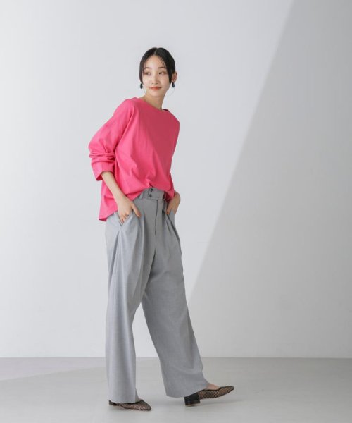 Le minor/PETIT COPAIN minor ルミノア Le チャコール エクリュ ピンク