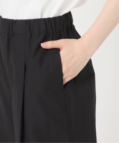 コットンナイロンギャザーワイドパンツ FRAMeWORK