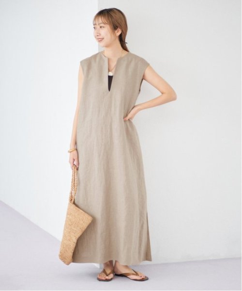 《WEB限定追加》Linen フレア ワンピース AA1659730733(12650円)