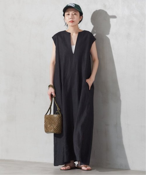 《WEB限定追加》Linen フレア ワンピース AA1659730733(12650円)