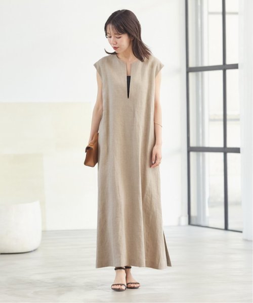 《WEB限定追加》Linen フレア ワンピース AA1659730733(12650円)