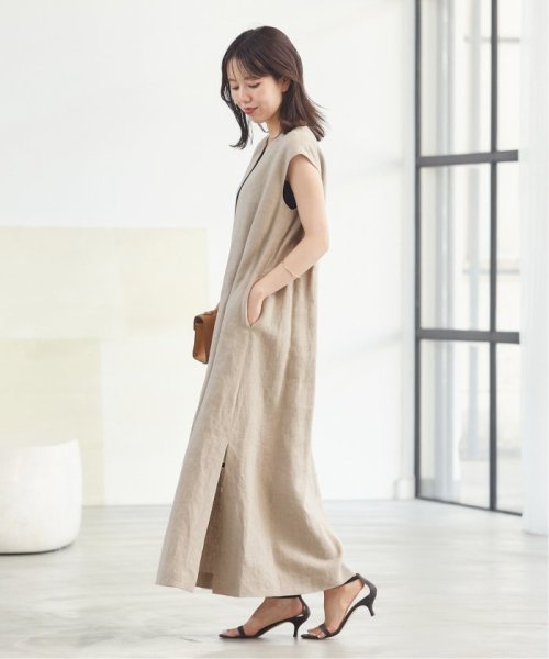 《WEB限定追加》Linen フレア ワンピース AA1659730733(12650円)