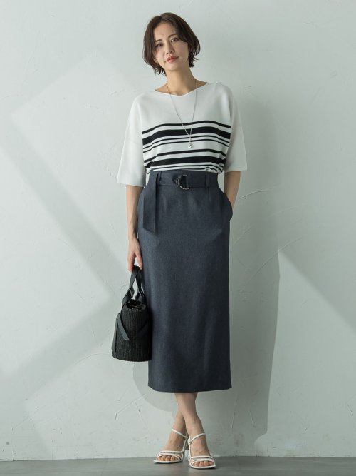 【新色追加】ホールガーメント5分袖ニットプルオーバー≪手洗い可能≫ 