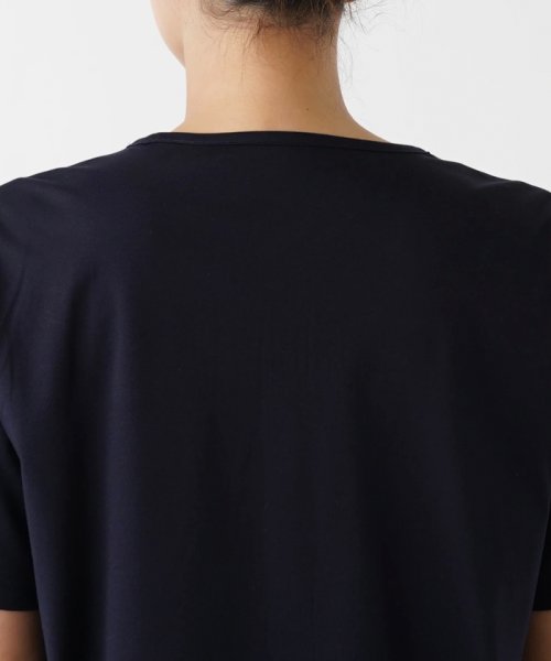 刺繍半袖Tシャツ【Leilian WHITE LABEL】 WHITE LABEL