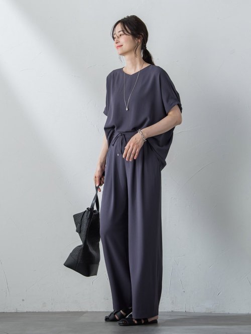 KIRERIイージーワイドパンツ≪洗濯機で洗える≫ 