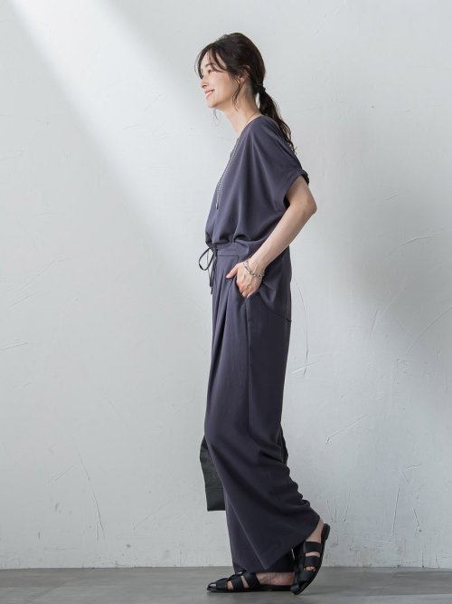 KIRERIイージーワイドパンツ≪洗濯機で洗える≫ 