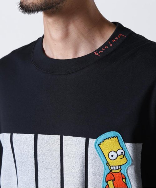 FACETASM/ファセッタズム/THE SIMPSONS 7BAR BIG TEE 