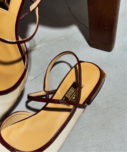 《予約》GRISEポインテッドストラップスリングバック GRISE Talon ＊＊＊＊＊＊＊＊＊＊＊＊＊＊＊＊＊＊＊＊＊＊