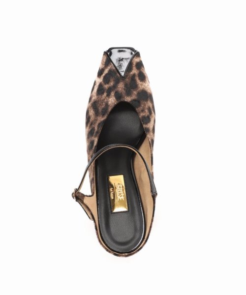 《予約》GRISE6cmピープトゥストラップミュール シューズ サンダル RI1401297200(10725円)