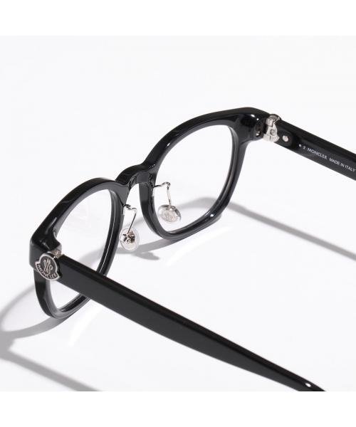 MONCLER メガネ ML5201－D ウェリントン型 黒縁 MONCLER メガネ ウェリントン型