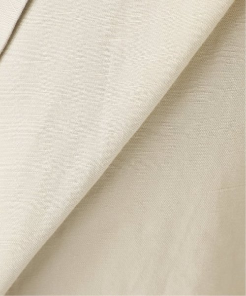 《追加》ソフトリネンMIXハーフスリーブジャケット 