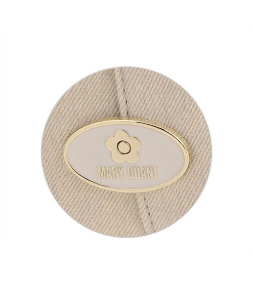 デニムサイドスナップ トート ベージュ ネイビー