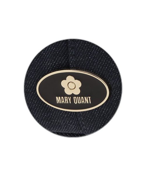 デニムサイドスナップ トート ベージュ ネイビー