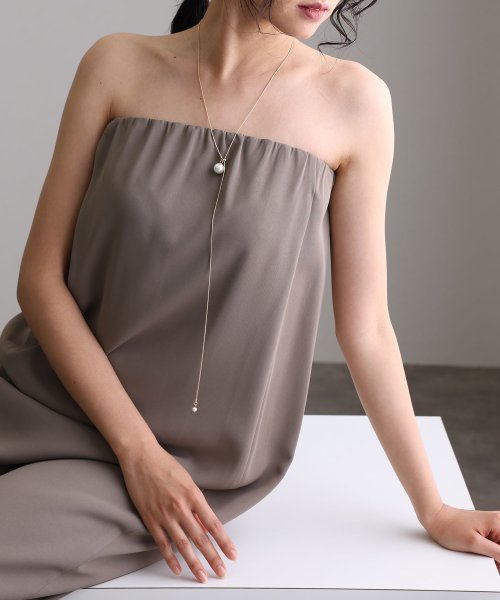 バックシアージレセットアップドレス 表地 　ポリエステル…93%　　　　　ポリウレタン7％ 裏地