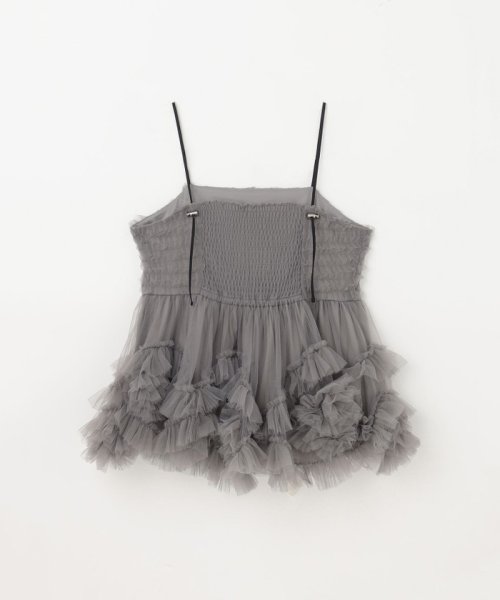 チュールフリルキャミソール トップス キャミソール・ベアトップ UO1680658188(12870円)
