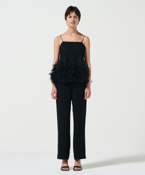 チュールフリルキャミソール トップス キャミソール・ベアトップ UO1680658188(12870円)