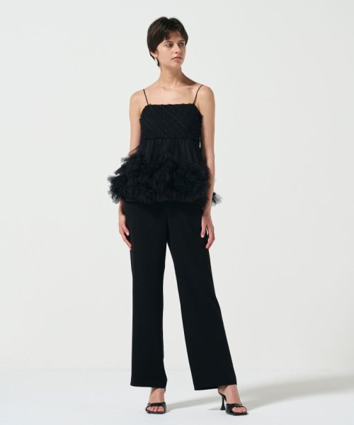 チュールフリルキャミソール トップス キャミソール・ベアトップ UO1680658188(12870円)