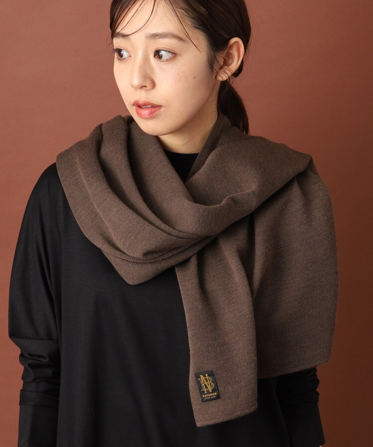 BATONER（バトナー） EXTRA FINE WOOL SMOOTH STOLE