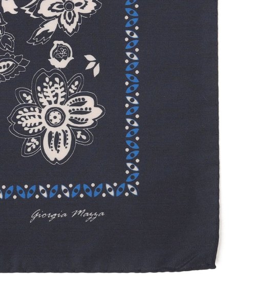 GIORGIA MAZZA:フラワー スカーフ 