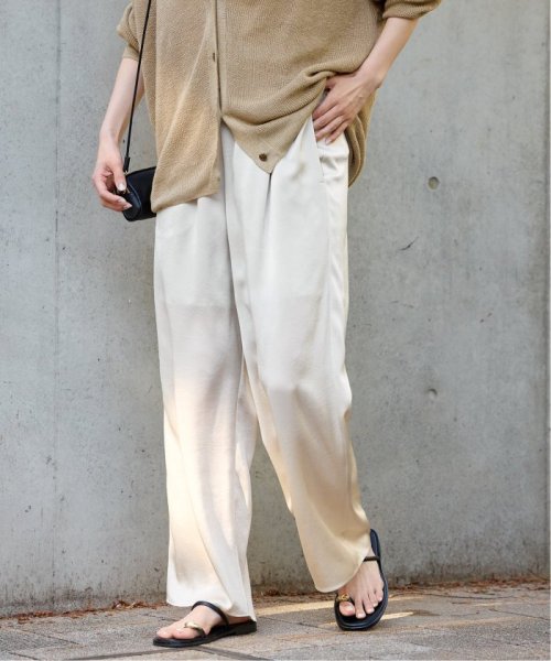 サテンイージーパンツ FRAMeWORK