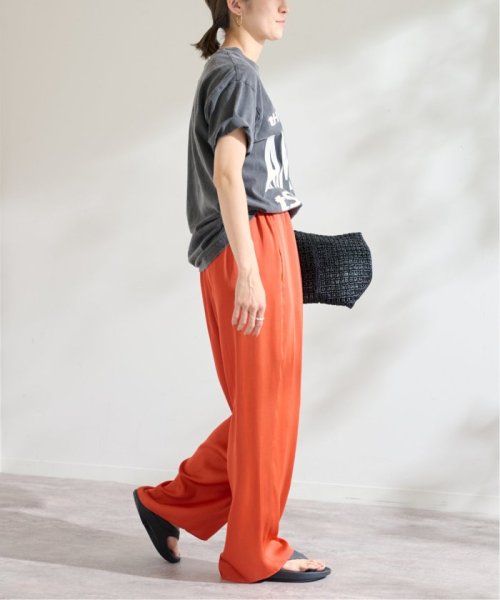 サテンイージーパンツ FRAMeWORK