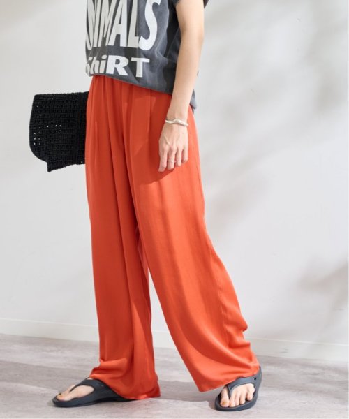 サテンイージーパンツ FRAMeWORK