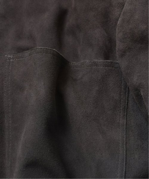 《予約》【FOLL / フォル】washed suede coverall jacket FOLL